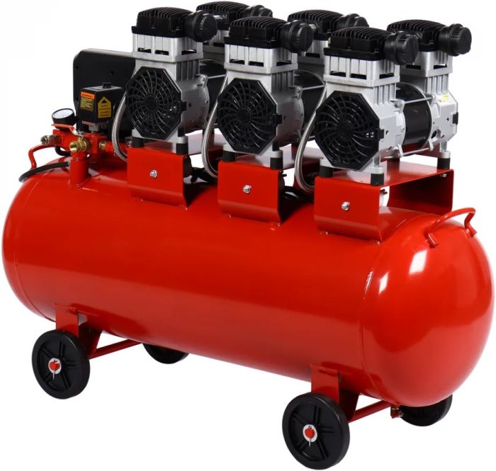 Поршневой компрессор GTE GTE-HMP153420B, поршневой безмасляный, 420л/мин, 153л, 220В