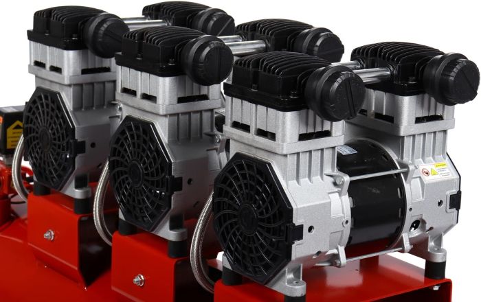 Поршневой компрессор GTE GTE-HMP153420B, поршневой безмасляный, 420л/мин, 153л, 220В