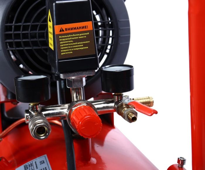 Поршневой компрессор GTE GTE-MC100250B, прямой V-обр., 250л/мин, 100л, 220В