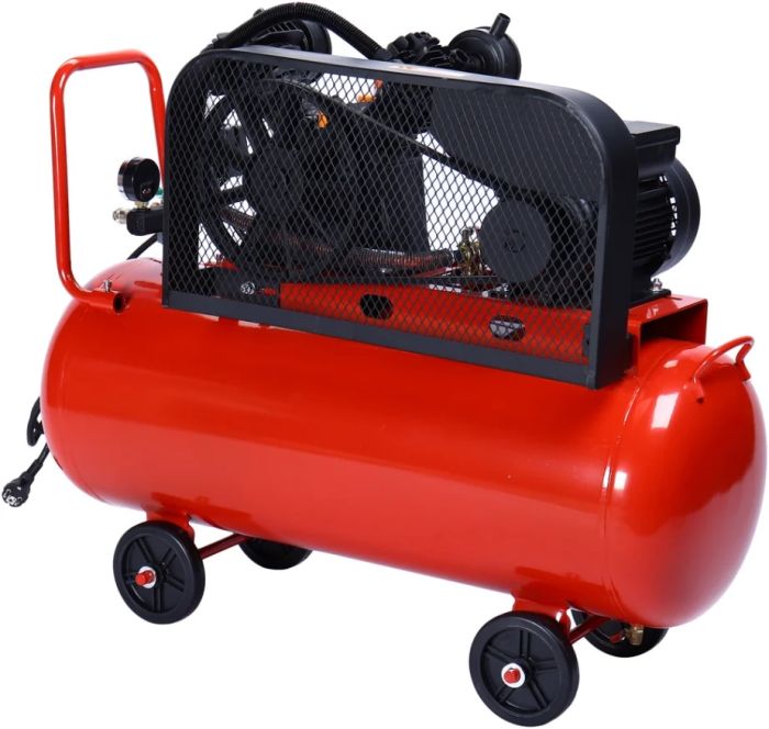 Поршневой компрессор GTE GTE-MR4100300B, ременной, 300л/мин, 100л, 220В