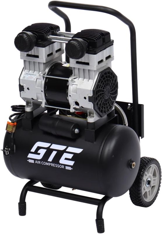 Поршневой компрессор GTE GTE-HMP030140B, поршневой безмасляный, 140л/мин, 30л, 220В 