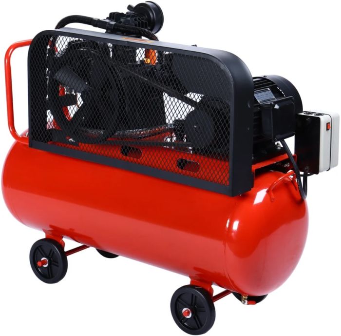 Поршневой компрессор GTE GTE-MR4100400A, ременной, 400л/мин, 100л, 380В