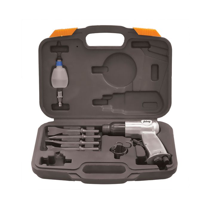 Пневмодолото FUBAG HRS4500, 4500уд/мин, с набором насадок в кейсе