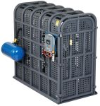 Клеть защитная для накачки грузовых колес и спецтехники Nordberg 46TC16, увеличенная