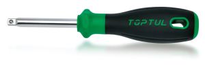 Вороток отвертка с пластиковой ручкой 1/4" 165 мм TOPTUL CAIF0816