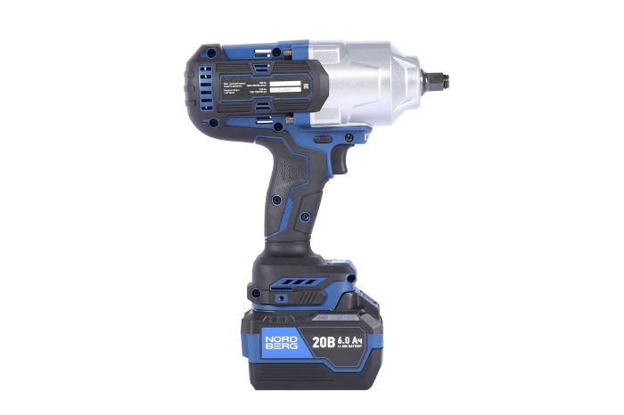 Гайковерт аккумуляторный ударный NORDBERG NE812K, 1/2", 1700 Нм, в кейсе