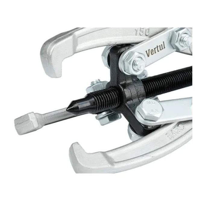 Трехлапый шарнирный съемник подшипников VERTUL VR50517, 150мм