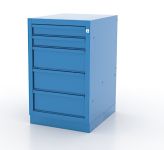 Тумба инструментальная для верстака Ferrum Classic 01.405L, 5 ящиков Тумба инструментальная для верстака Ferrum Classic 01.405L, 5 ящиков