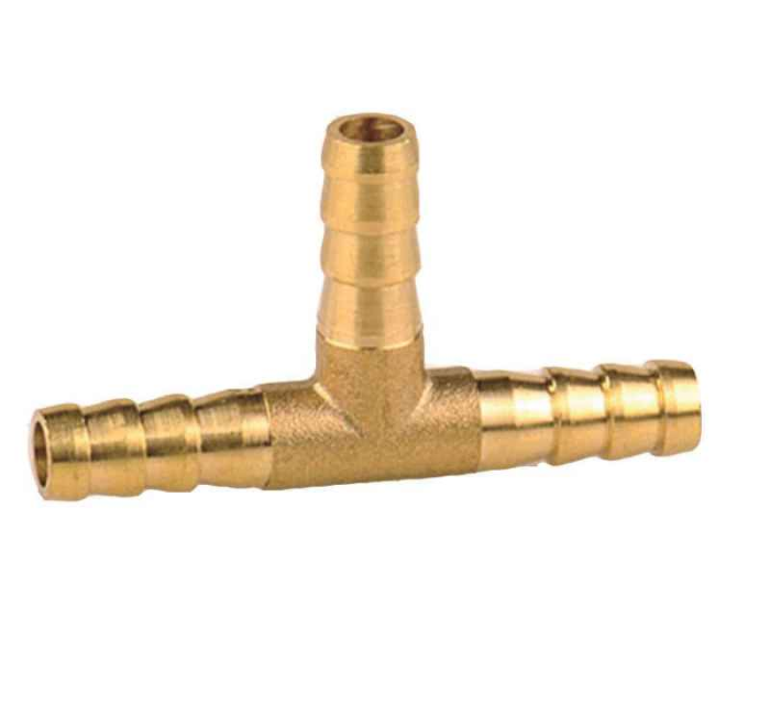 Тройник соединительный латунный Т-образный 8х8х8 мм
