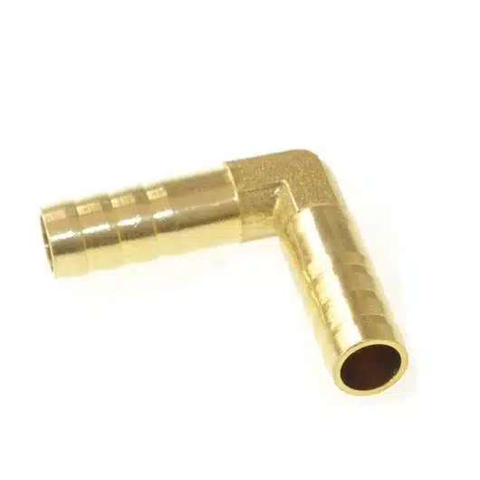 Уголок соединительный латунный 8х8 мм