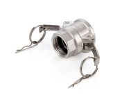 Камлок нержавеющий тип D розетка, внутр. резьба BSP 1 1/2", AISI304