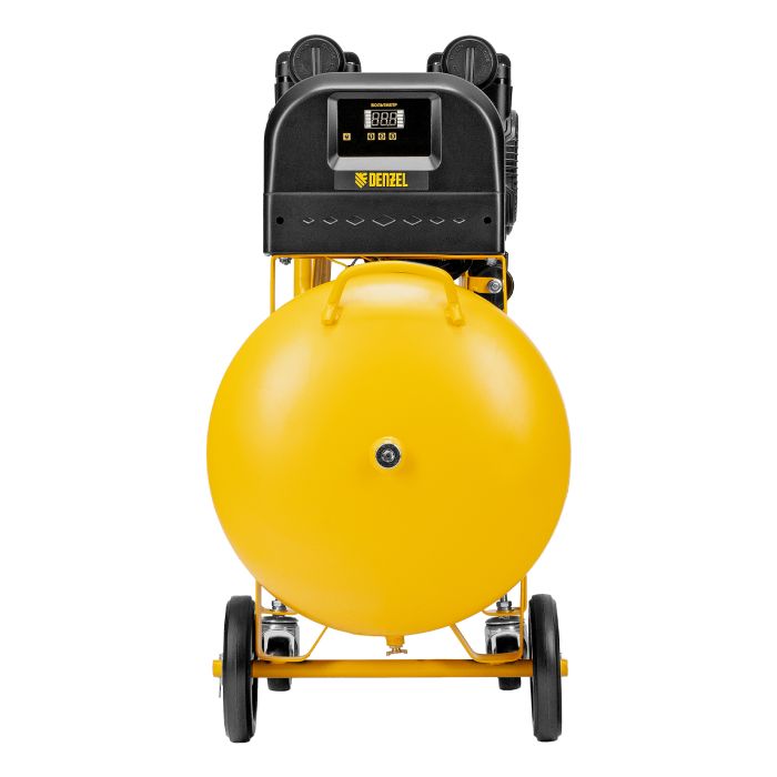 Поршневой компрессор Denzel DLP-4500/150, прямой привод, безмасляный, 750 л/мин, 220В, 150л