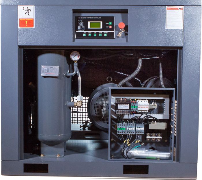Винтовой компрессор CrossAir CA15-8GA-F, прямой привод, 8 бар, IP23, 2400 л/мин
