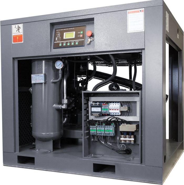 Винтовой компрессор CrossAir CA15-8GA-500, прямой привод, 8 бар, 500 л, IP23, 2400 л/мин