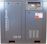 Винтовой компрессор CrossAir CA37-10RA-F, ременной привод, 10 бар, IP23, 5600 л/мин