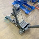 Домкрат подкатной гидравлический 3,5 тонны KraftWell KRWFJ3.5NL, автомобильный