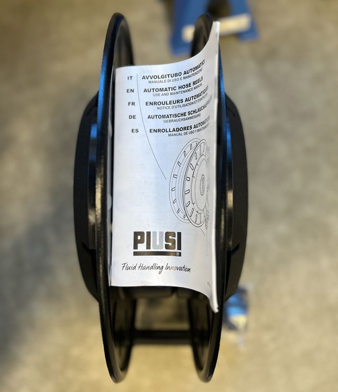 Катушка для топливного шланга PIUSI F0075008A, автоматическая