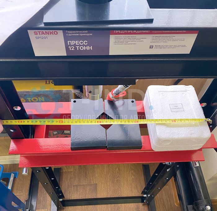 Пресс гидравлический ручной 12 тонн STANKO SP1201, напольный, гаражный