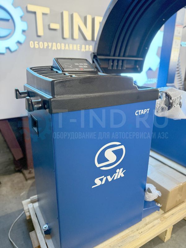 Балансировочный станок Сивик СТАРТ СБМК-60 Э, легковой, полуавтоматический, 220В