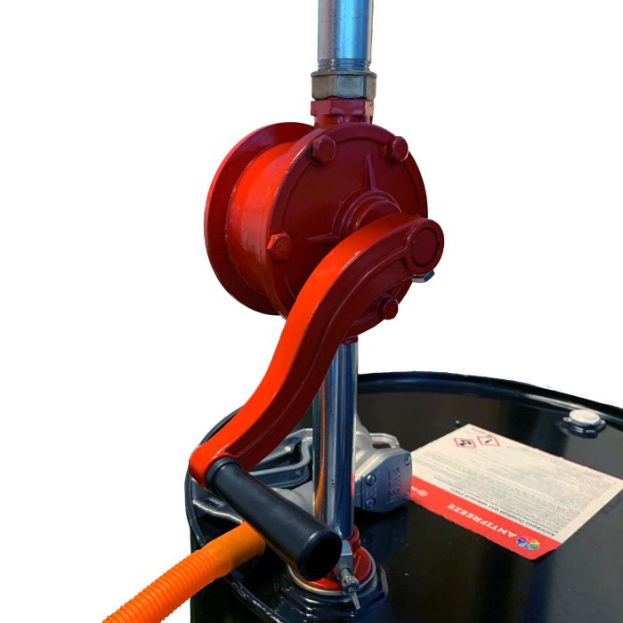 Насос для дизельного топлива, бензина, масла ручной роторный для бочки Gespasa BRM-8880, 20 л/мин