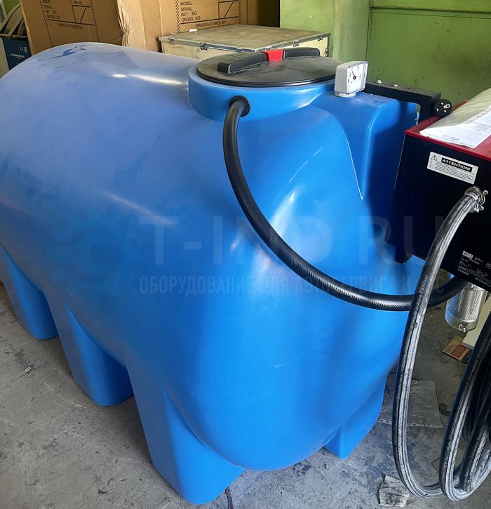 Мини АЗС для дизельного топлива T-ind 1603-12, 1000 л, 12 В