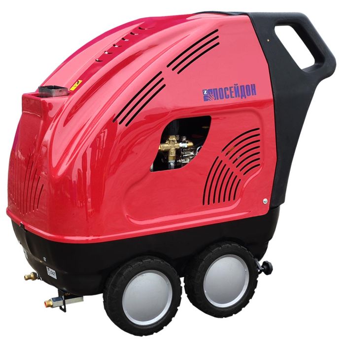 Аппарат мойка высокого давления ПОСЕЙДОН  E7-250-15-Th-F-Cover-Gun, на тележке