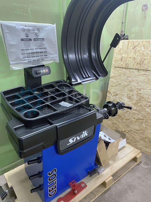 Балансировочный станок Сивик GELIOS СБМП-60/3D Plus УЗ+ТЛУ, легковой, автоматический, 220В