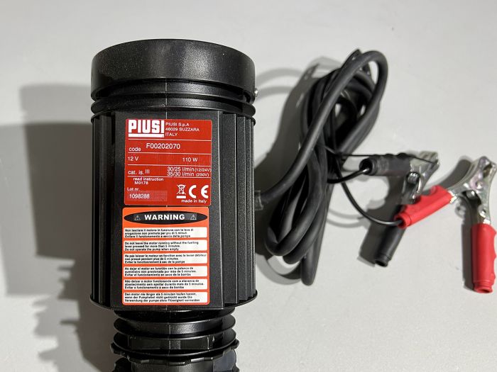 Комплект заправочный Piusi PICO 12V K24 А для дизельного топлива, 35 л/мин, 12В