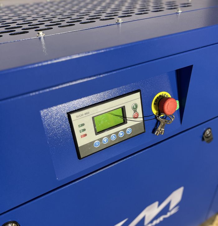 Винтовой компрессор KraftMachine КМ7,5-8рВ (KMV00708RC55JH1), ременной привод, 8 бар, IP55, 1200л/мин