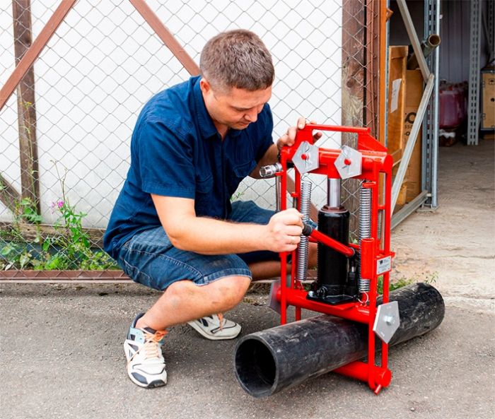 Передавливатель для труб гидравлический BREXIT BrexPRESS G180, 15 тонн