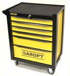 Тележка инструментальная Garopt Premium TBA-411, закрытая, 6 ящиков