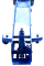 Домкрат подкатной гидравлический 5 тонн AE&T T32005, профессиональный, автомобильный