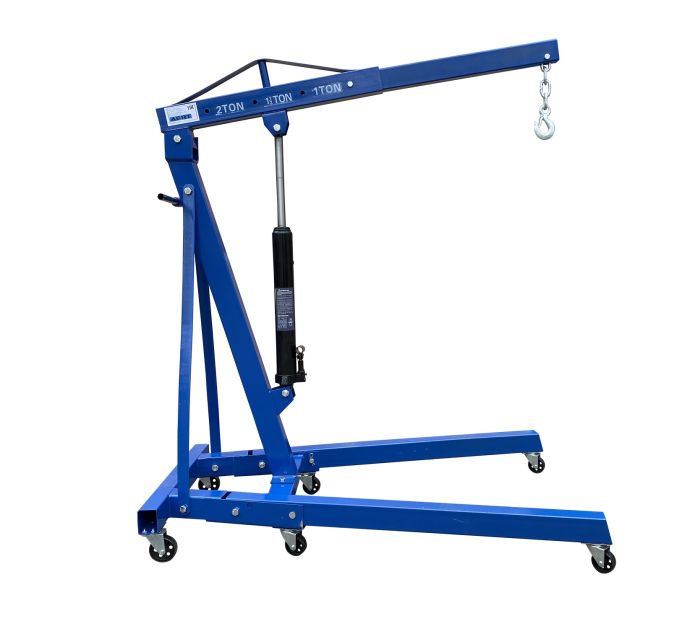 Кран гидравлический 2 тонны Техносоюз AS-2002, передвижной, гаражный