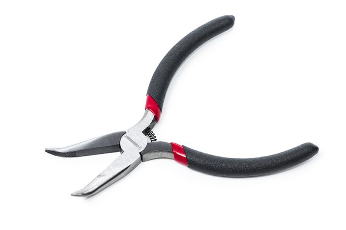 Мини длиногубцы изогнутые Станкоимпорт CS21085, 130 мм