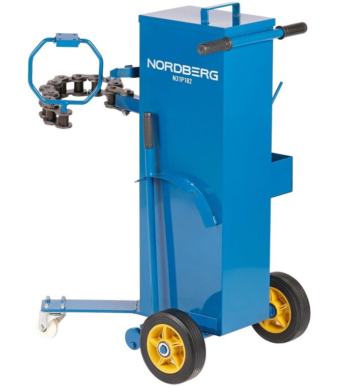 Тележка-держатель для пневмогайковерта на 1", Nordberg N31P182, с цепью
