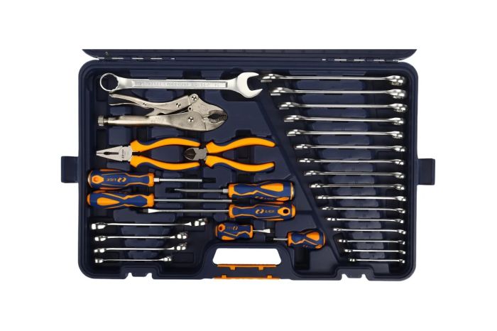 Набор инструментов LIGE LG-S1144 270645, 1/2" 1/4" 3/8", 6-гранный, 144пр.