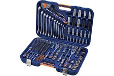 Набор инструментов LIGE LG-S1218, 1/2" 1/4" 3/8", 6-гранный, 218пр.