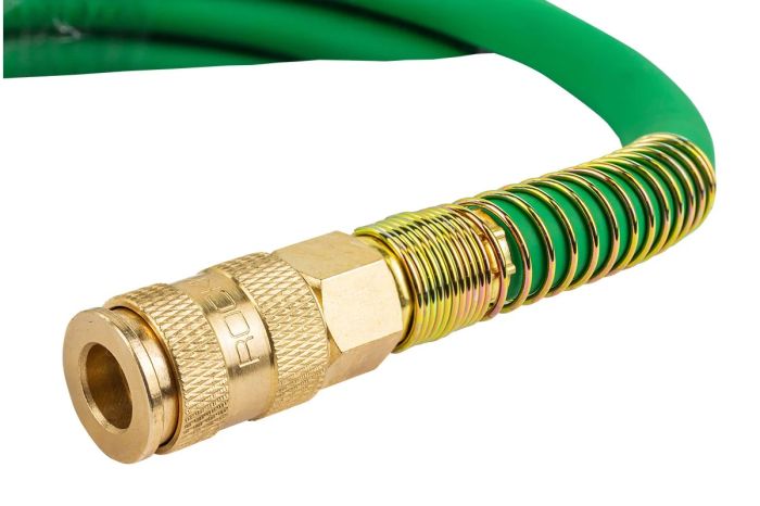 Шланг для раздачи сжатого воздуха RockForce RF-AHC-52F, 10х16мм, армированный с фитингами, 10м