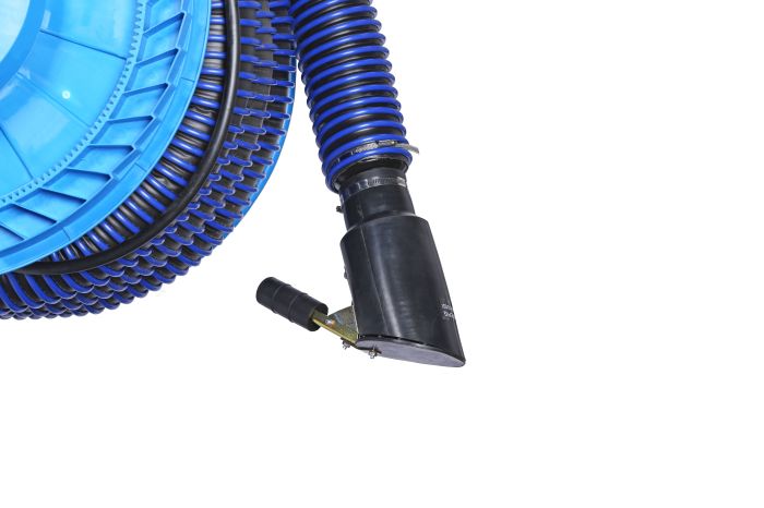 Катушка для сбора выхлопных газов Nordberg HRF8100E-KIT с автоматическим приводом со шлангом L=8 м, D=100 мм и насадкой