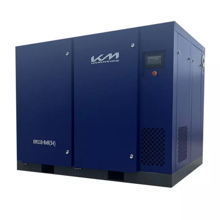 Винтовой компрессор KraftMachine КМ110-8пВ, прямой привод, 8 бар, IP55, 19600л/мин
