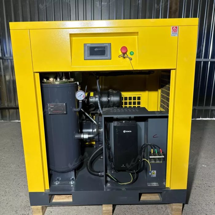 Винтовой компрессор BAOSCOM BS7.5-10рВ, ременной привод, 10 бар, IP54, 1000л/мин