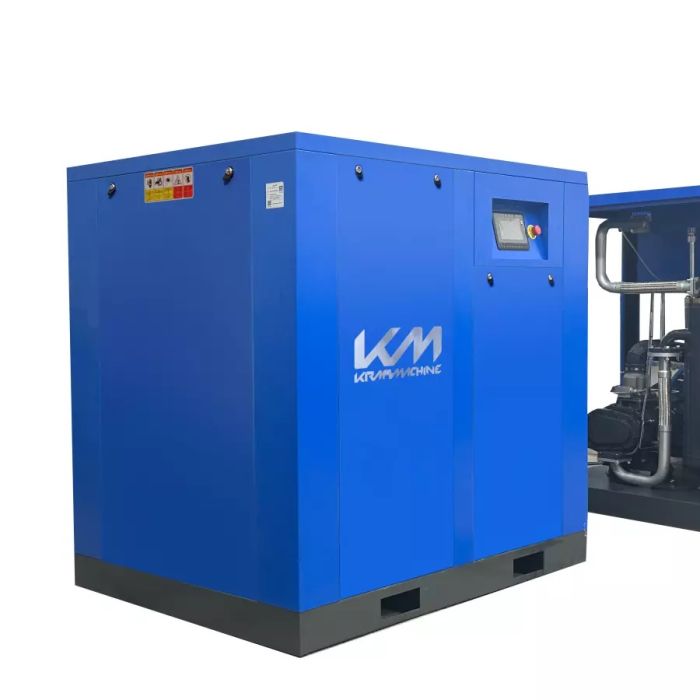 Винтовой компрессор на постоянных магнитах KraftMachine КМ55-8ПМ, прямой привод, 8 бар, IP55, 10000л/мин, с ЧП
