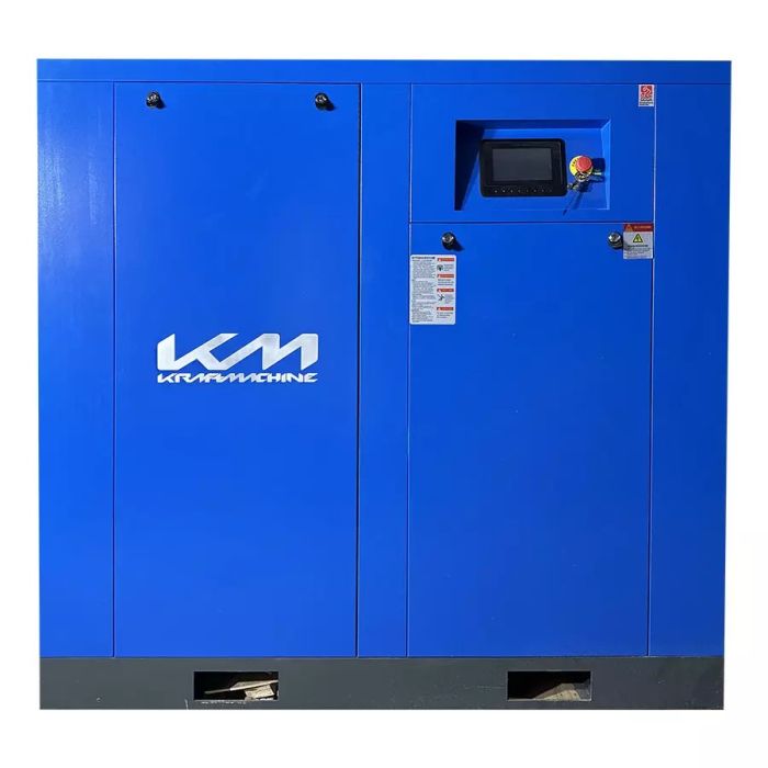 Винтовой компрессор на постоянных магнитах KraftMachine КМ55-8ПМ, прямой привод, 8 бар, IP55, 10000л/мин, с ЧП