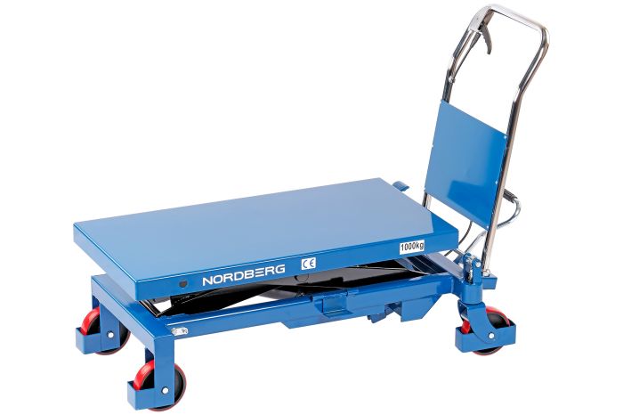 Платформа подъемная передвижная 1000 кг NORDBERG N3T1000, гидравлическая