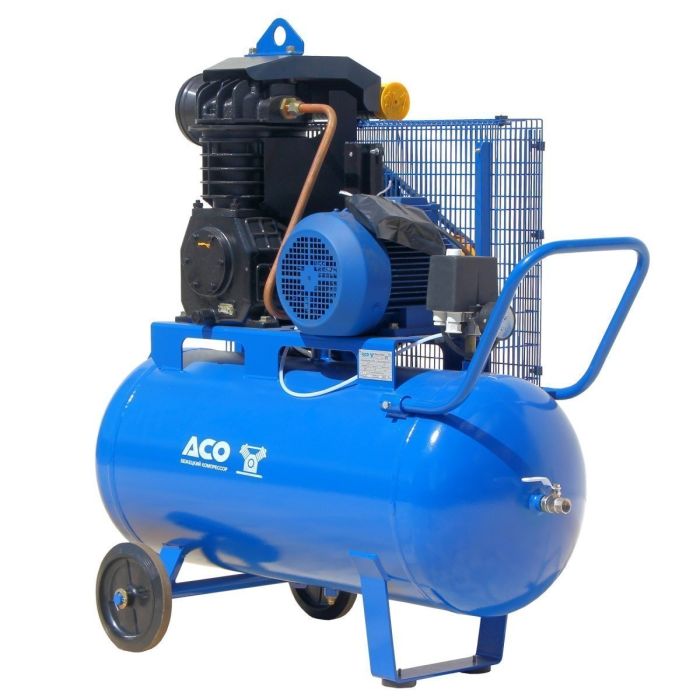 Поршневой компрессор АСО Бежецк К25М1/10, ременной привод, 10бар, 790л/мин, 380В