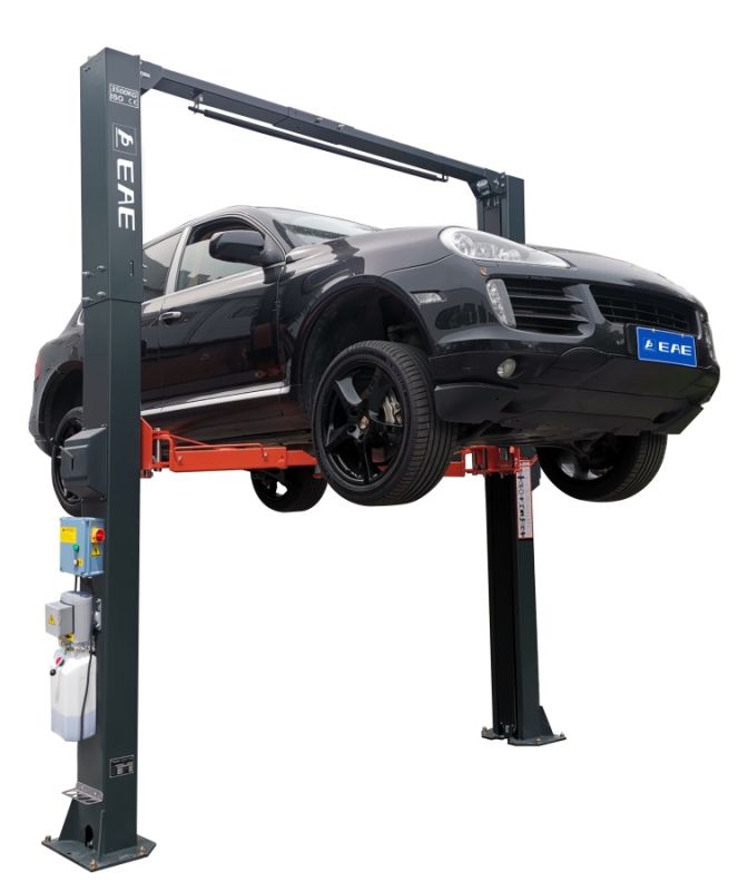 Подъемник двухстоечный автомобильный 3,5 тонны Everlift EE-С9.М, электрогидравлический, 380В