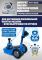 Домкрат подкатной пневмогидравлический 22 тонны Техносоюз TS-1022