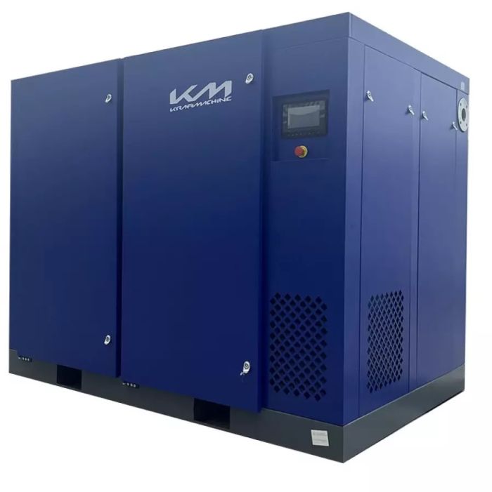 Винтовой компрессор на постоянных магнитах KraftMachine КМ90-10ПМ, прямой привод, 10 бар, IP55, 14000л/мин, с ЧП