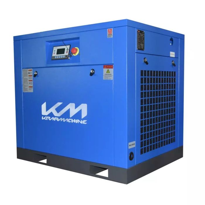 Винтовой компрессор KraftMachine KM30-10рВ (KMV03010RC23SH1), ременной привод, 10 бар, IP23, 4500л/мин