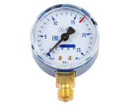 Манометр КЕДР ТМ2 Кислород, (0-25 МПа, кл.2,5, М12Х1,5) О2-У